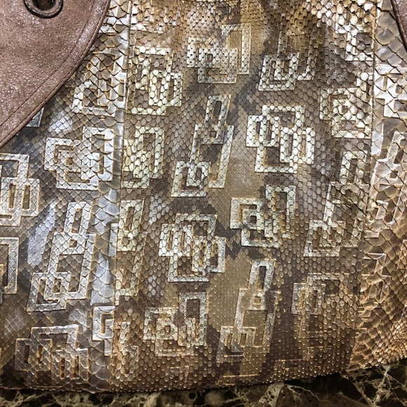 Handmade in Mexico - Python and Pig Leather bag - Picture 3 of 7